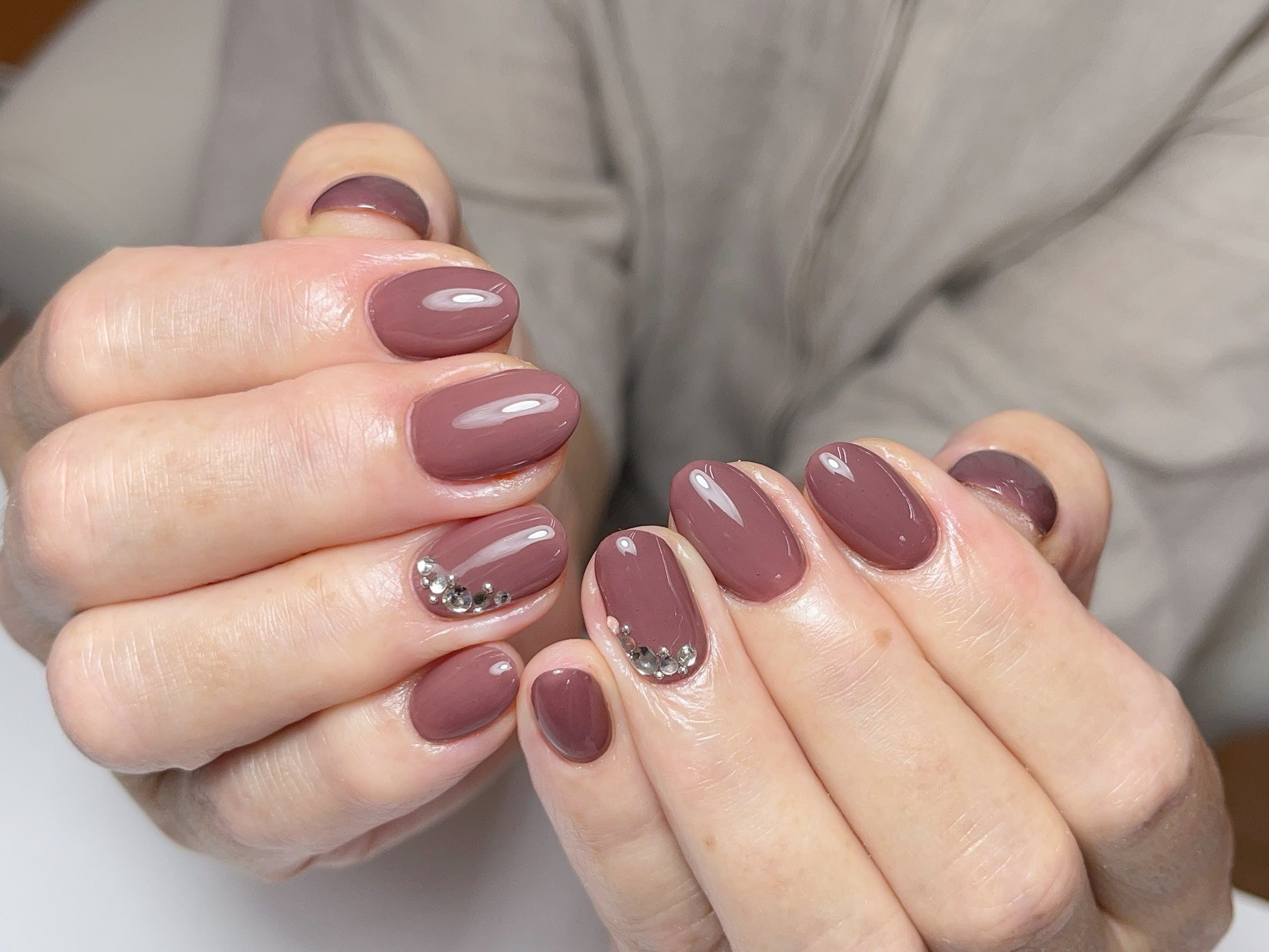 草津市 uluca nail ハンドコース ¥12,000